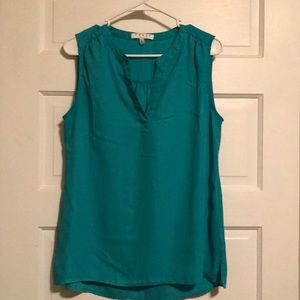 Teal blouse